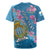 Personalized San Marino Rugby Jersey The Cyclamen Cyprium With Coat Of Arms - Wonder Print Shop