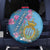 San Marino Spare Tire Cover The Cyclamen Cyprium With Coat Of Arms - Wonder Print Shop
