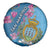 San Marino Spare Tire Cover The Cyclamen Cyprium With Coat Of Arms - Wonder Print Shop