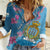 Personalized San Marino Women Casual Shirt The Cyclamen Cyprium With Coat Of Arms - Wonder Print Shop