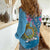 Personalized San Marino Women Casual Shirt The Cyclamen Cyprium With Coat Of Arms - Wonder Print Shop