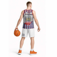 Netherlands Christmas Basketball Jersey Lion Symbol In Snow Globe - Wonder Print Shop