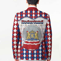 Netherlands Christmas Blazer Lion Symbol In Snow Globe - Wonder Print Shop