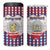 Netherlands Christmas 4 in 1 Can Cooler Tumbler Lion Symbol In Snow Globe - Wonder Print Shop