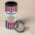 Netherlands Christmas 4 in 1 Can Cooler Tumbler Lion Symbol In Snow Globe - Wonder Print Shop