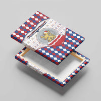 Netherlands Christmas Canvas Wall Art Lion Symbol In Snow Globe - Wonder Print Shop