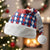Netherlands Christmas Santa Hat Lion Symbol In Snow Globe - Wonder Print Shop