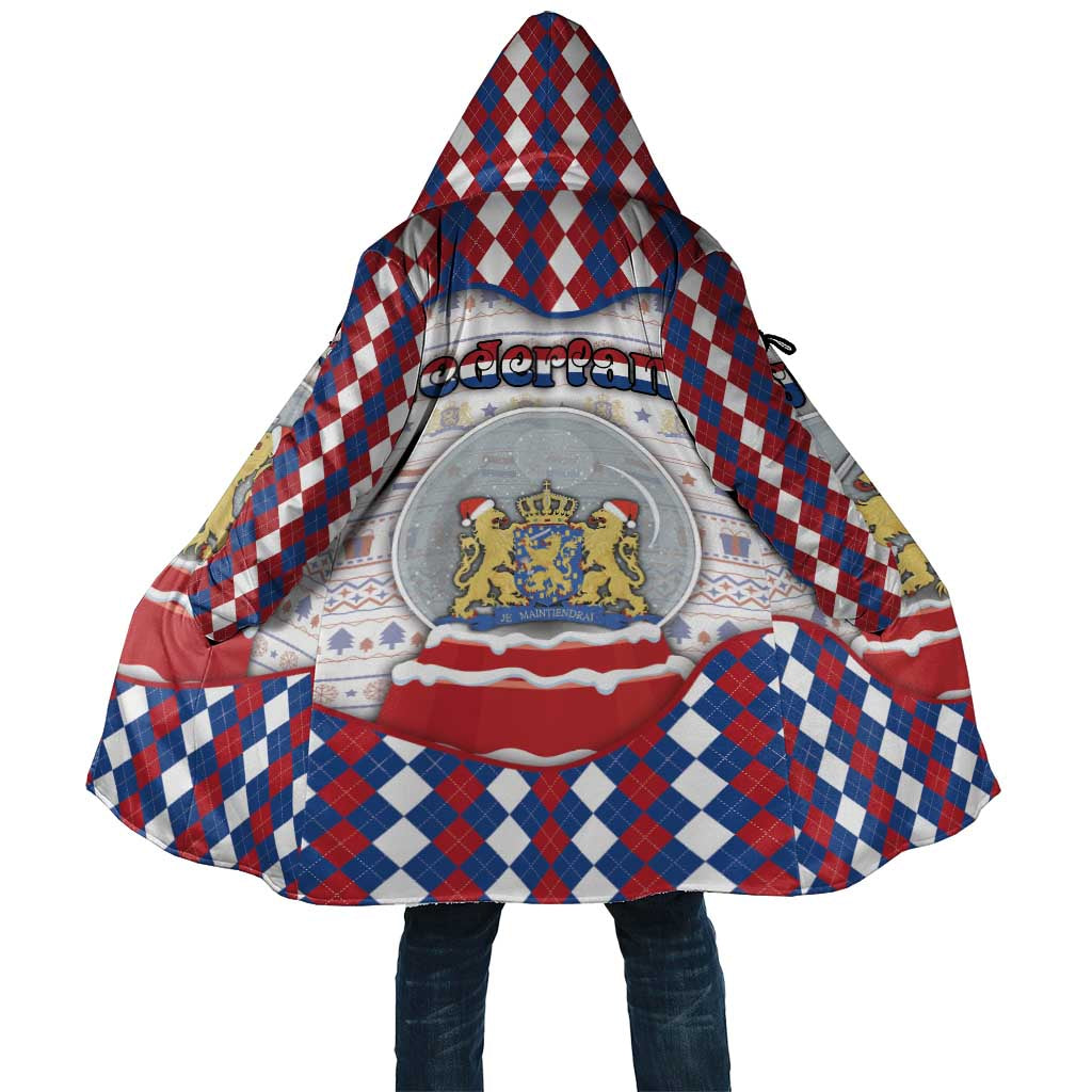 Netherlands Christmas Cloak Lion Symbol In Snow Globe - Wonder Print Shop