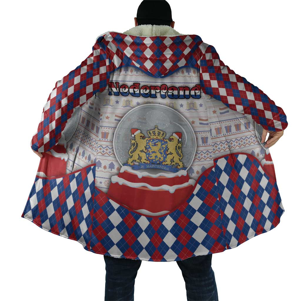 Netherlands Christmas Cloak Lion Symbol In Snow Globe - Wonder Print Shop