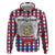Netherlands Christmas Hoodie Lion Symbol In Snow Globe - Wonder Print Shop