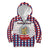 Netherlands Christmas Kid Hoodie Lion Symbol In Snow Globe - Wonder Print Shop
