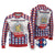 Netherlands Christmas Ugly Christmas Sweater Lion Symbol In Snow Globe - Wonder Print Shop