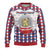 Netherlands Christmas Ugly Christmas Sweater Lion Symbol In Snow Globe - Wonder Print Shop