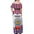 Netherlands Christmas Off Shoulder Maxi Dress Lion Symbol In Snow Globe - Wonder Print Shop