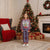 Netherlands Christmas Pajama Set Lion Symbol In Snow Globe - Wonder Print Shop