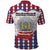 Netherlands Christmas Polo Shirt Lion Symbol In Snow Globe - Wonder Print Shop