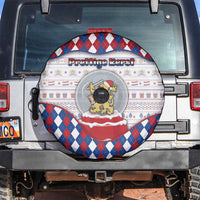 Netherlands Christmas Spare Tire Cover Lion Symbol In Snow Globe - Wonder Print Shop