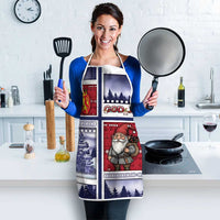 Norway Christmas Apron Julenisse God Jul - Wonder Print Shop