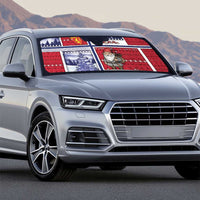 Norway Christmas Auto Sun Shade Julenisse God Jul - Wonder Print Shop