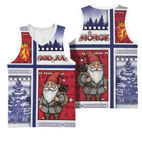 Norway Christmas Basketball Jersey Julenisse God Jul - Wonder Print Shop