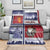 Norway Christmas Blanket Julenisse God Jul - Wonder Print Shop