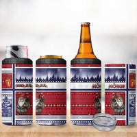 Norway Christmas 4 in 1 Can Cooler Tumbler Julenisse God Jul - Wonder Print Shop