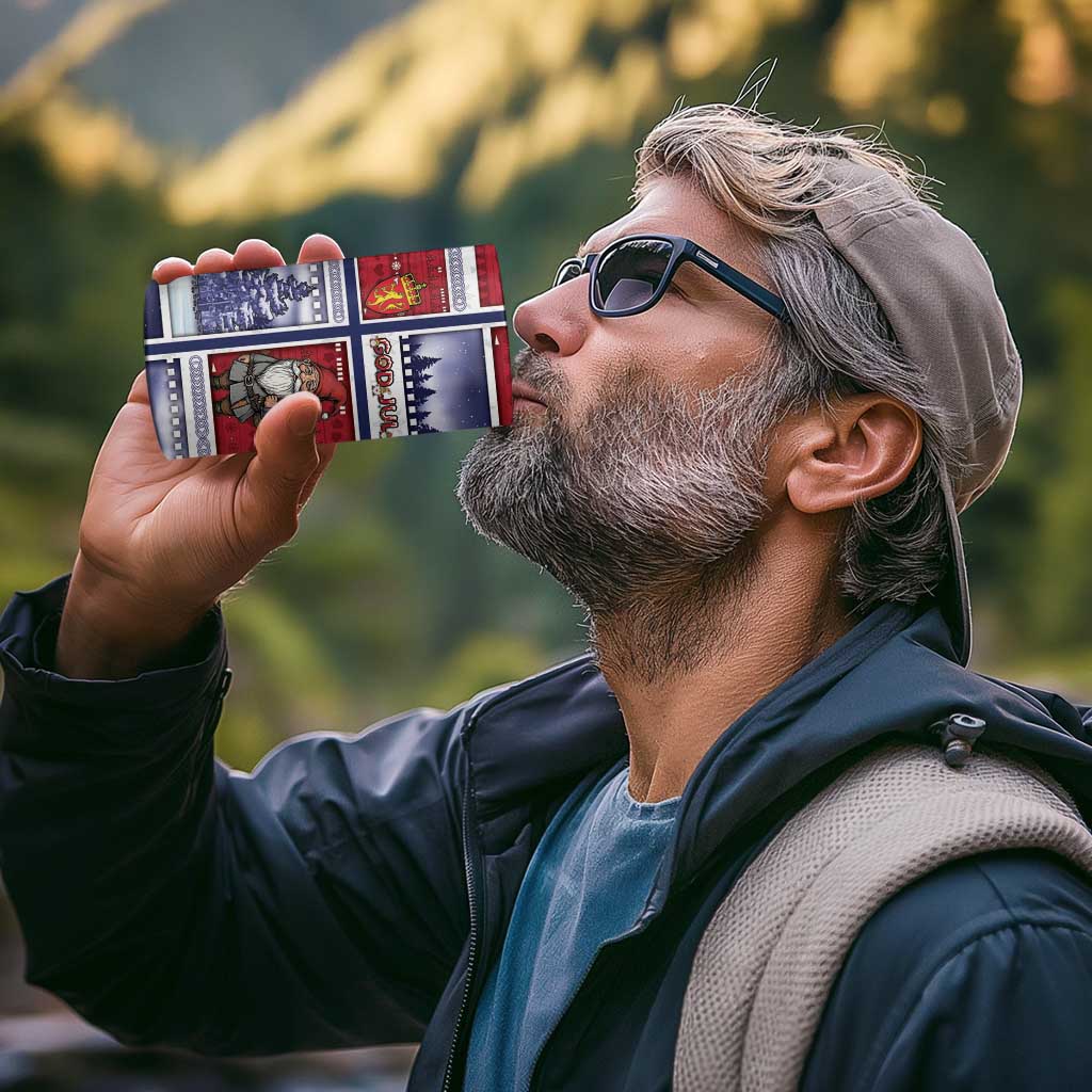 Norway Christmas 4 in 1 Can Cooler Tumbler Julenisse God Jul - Wonder Print Shop