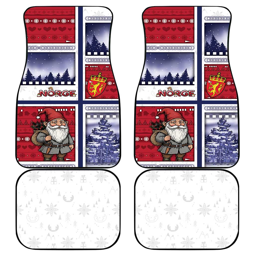 Norway Christmas Car Mats Julenisse God Jul - Wonder Print Shop