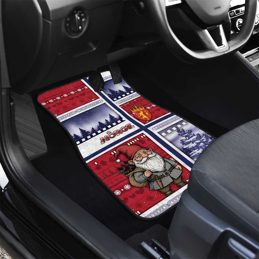 Norway Christmas Car Mats Julenisse God Jul - Wonder Print Shop
