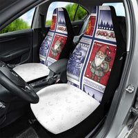 Norway Christmas Car Seat Cover Julenisse God Jul - Wonder Print Shop