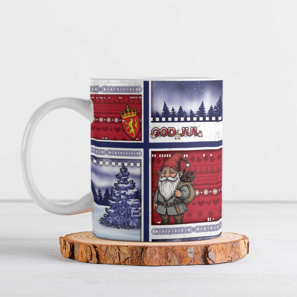 Norway Christmas Ceramic Mug Julenisse God Jul - Wonder Print Shop