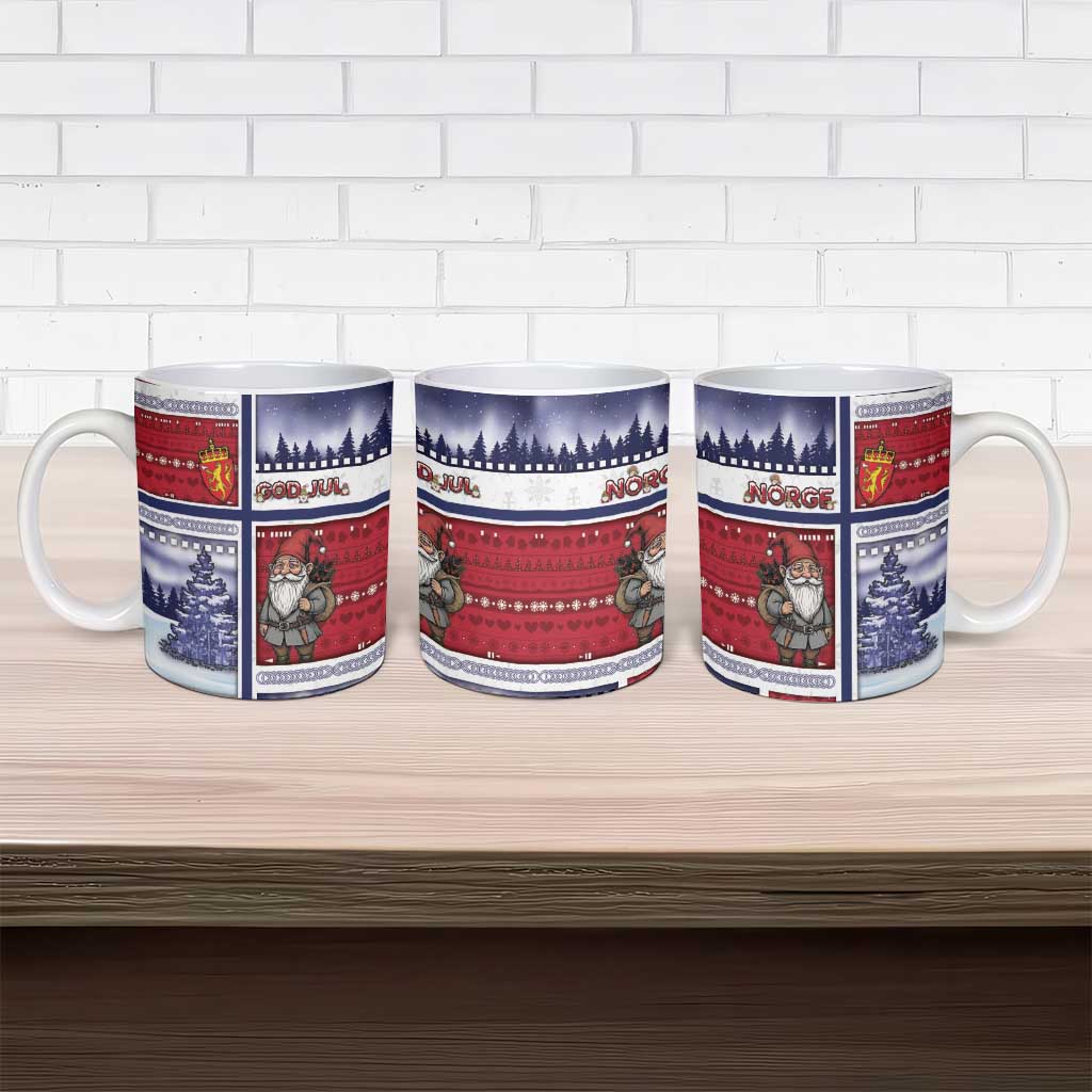Norway Christmas Ceramic Mug Julenisse God Jul - Wonder Print Shop