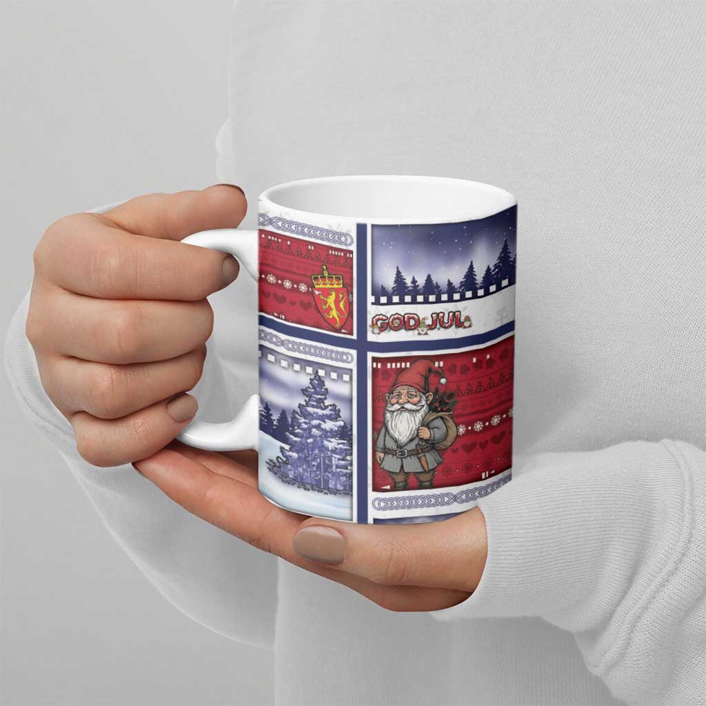 Norway Christmas Ceramic Mug Julenisse God Jul - Wonder Print Shop