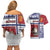 Norway Christmas Couples Matching Off Shoulder Short Dress and Hawaiian Shirt Julenisse God Jul - Wonder Print Shop