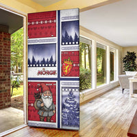 Norway Christmas Door Cover Julenisse God Jul - Wonder Print Shop