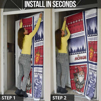 Norway Christmas Door Cover Julenisse God Jul - Wonder Print Shop