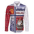 Norway Christmas Family Matching Long Sleeve Bodycon Dress and Hawaiian Shirt Julenisse God Jul - Wonder Print Shop