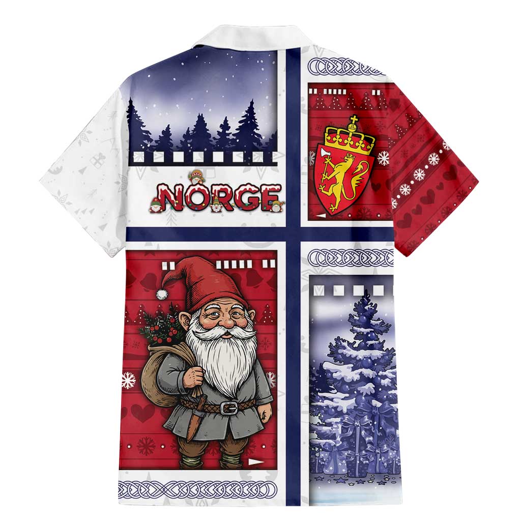 Norway Christmas Family Matching Mermaid Dress and Hawaiian Shirt Julenisse God Jul - Wonder Print Shop