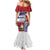 Norway Christmas Family Matching Mermaid Dress and Hawaiian Shirt Julenisse God Jul - Wonder Print Shop