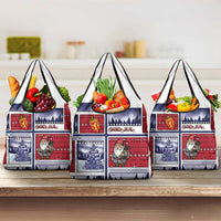 Norway Christmas Grocery Bag Julenisse God Jul - Wonder Print Shop