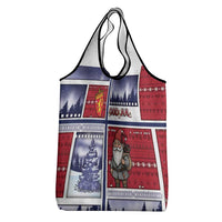 Norway Christmas Grocery Bag Julenisse God Jul - Wonder Print Shop