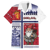 Norway Christmas Hawaiian Shirt Julenisse God Jul - Wonder Print Shop