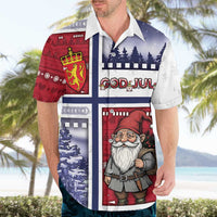 Norway Christmas Hawaiian Shirt Julenisse God Jul - Wonder Print Shop