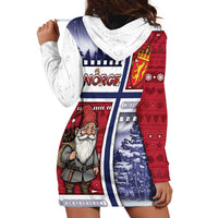 Norway Christmas Hoodie Dress Julenisse God Jul - Wonder Print Shop