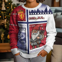 Norway Christmas Kid Ugly Christmas Sweater Julenisse God Jul - Wonder Print Shop