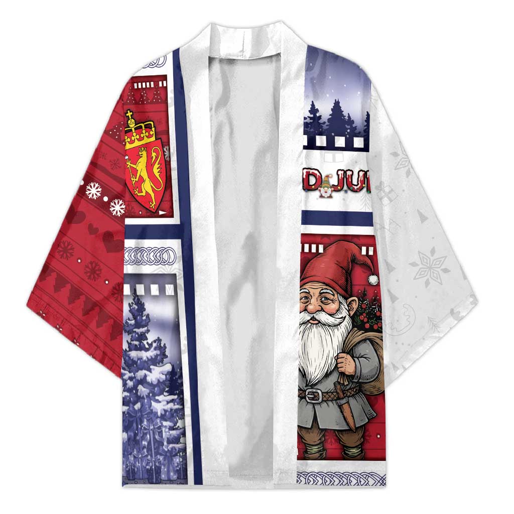 Norway Christmas Kimono Julenisse God Jul - Wonder Print Shop