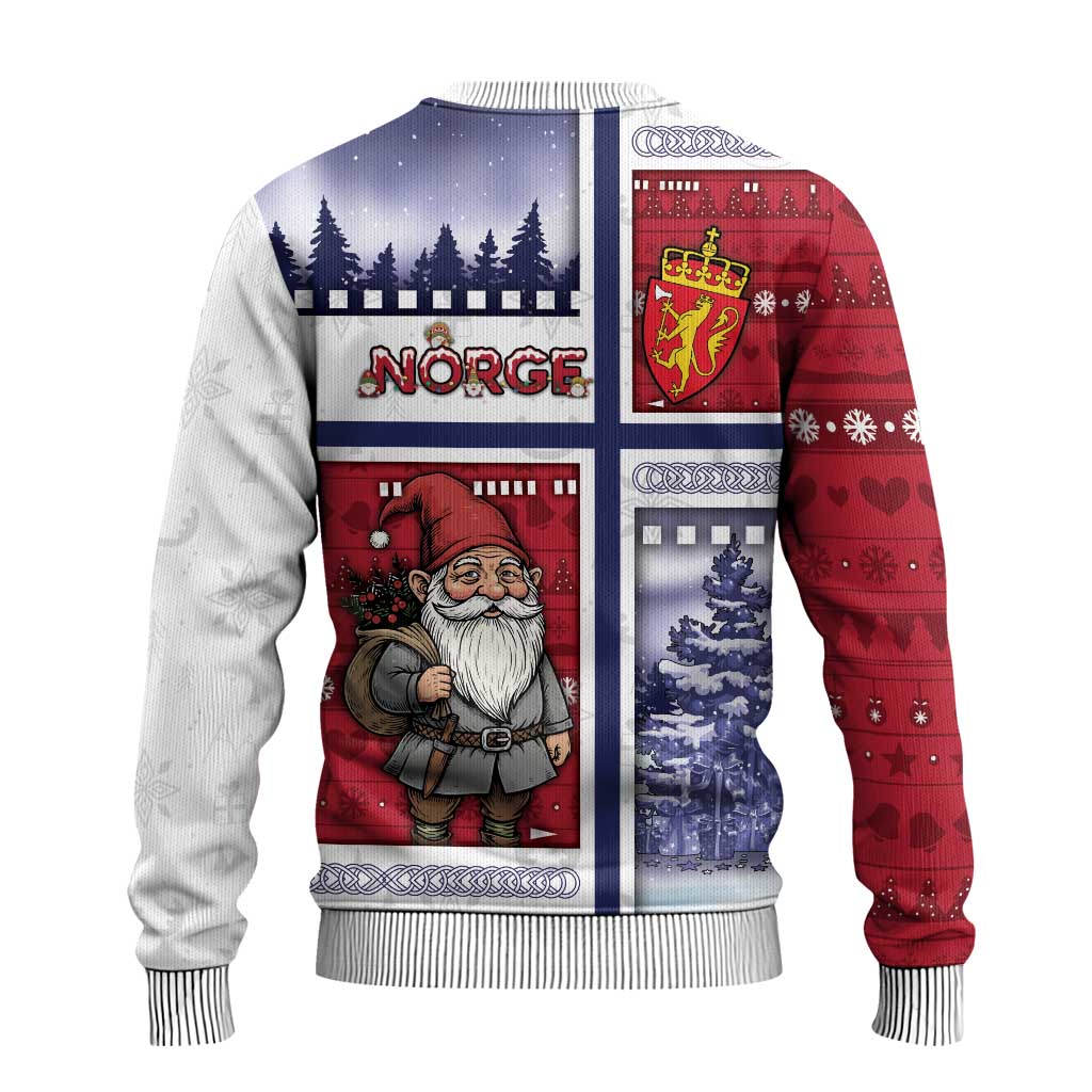 Norway Christmas Ugly Christmas Sweater Julenisse God Jul - Wonder Print Shop