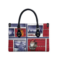 Norway Christmas Leather Bag Julenisse God Jul - Wonder Print Shop