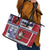Norway Christmas Leather Tote Bag Julenisse God Jul - Wonder Print Shop