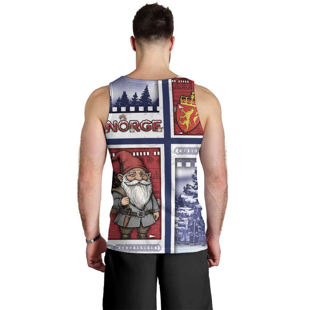 Norway Christmas Men Tank Top Julenisse God Jul - Wonder Print Shop